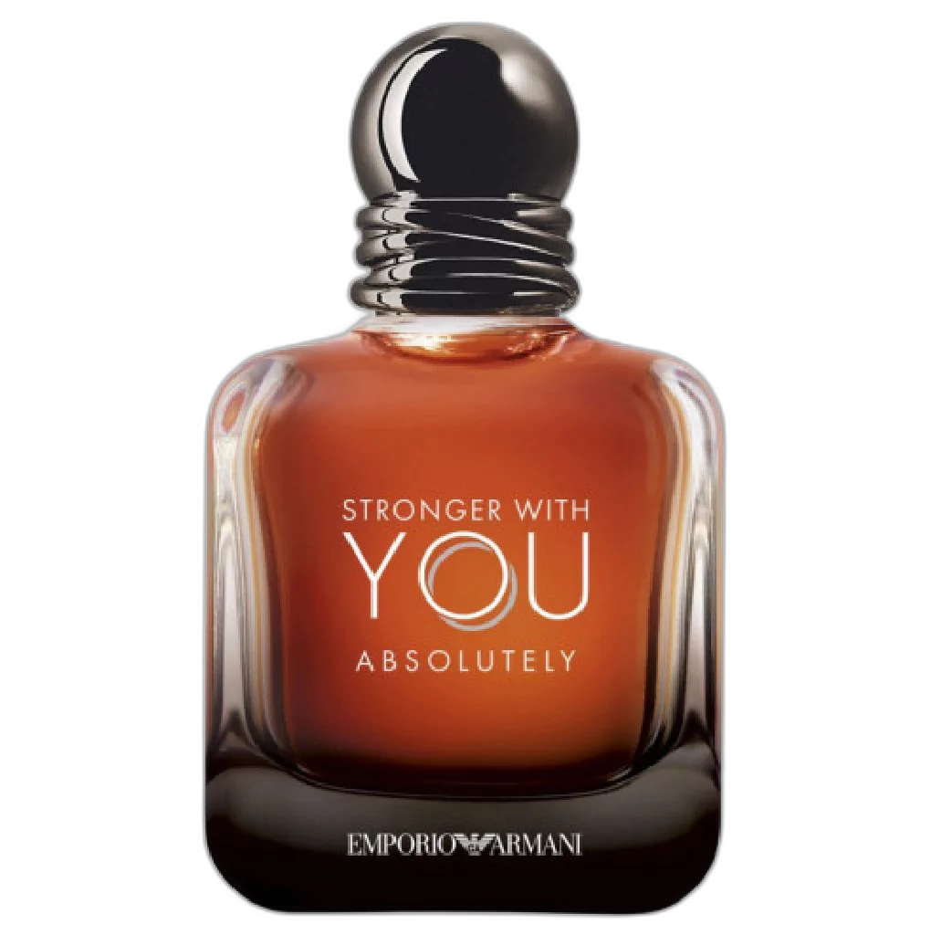 Frasco do perfume Stronger With You Absolutely