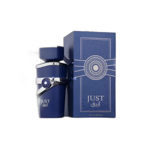 Frasco do perfume Just Azraq (Azul)