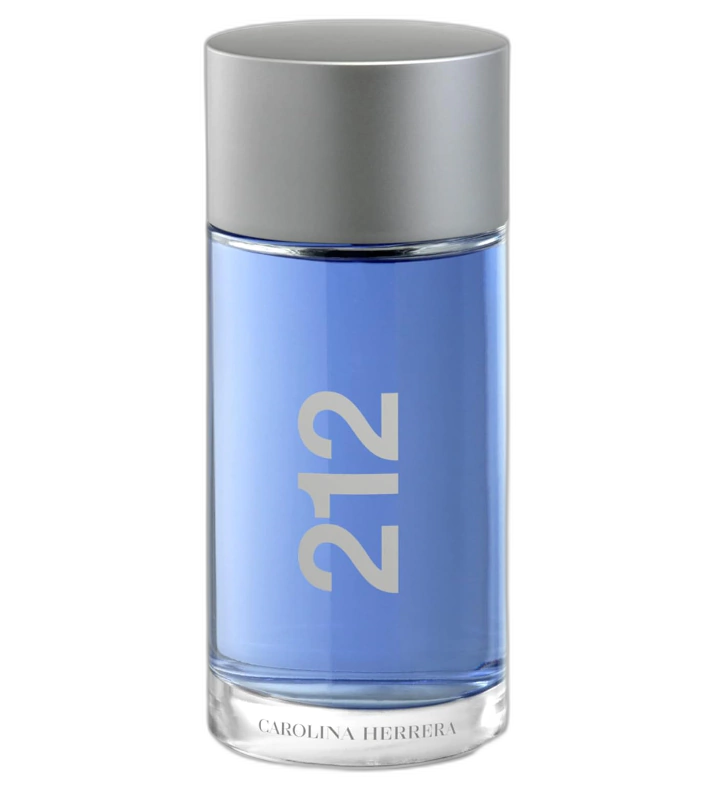 Frasco do perfume 212 Men