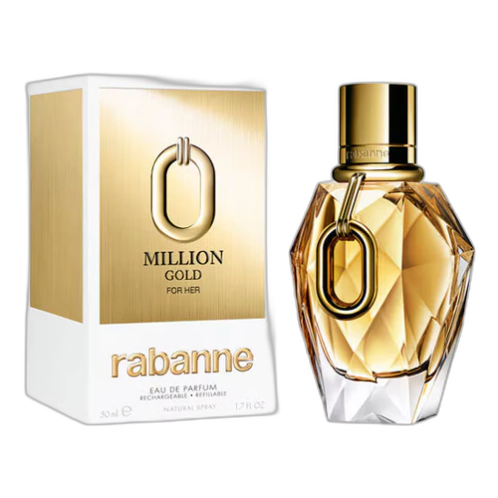 Frasco do perfume Million Gold for Her