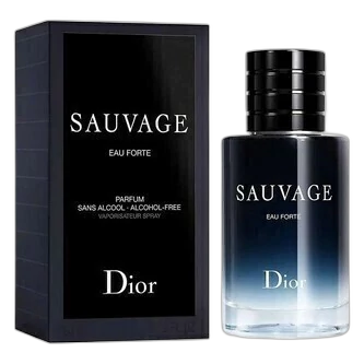 Frasco do perfume Sauvage Eau Forte