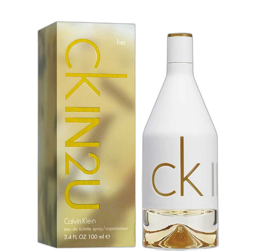 Frasco do perfume CK IN2U for Her