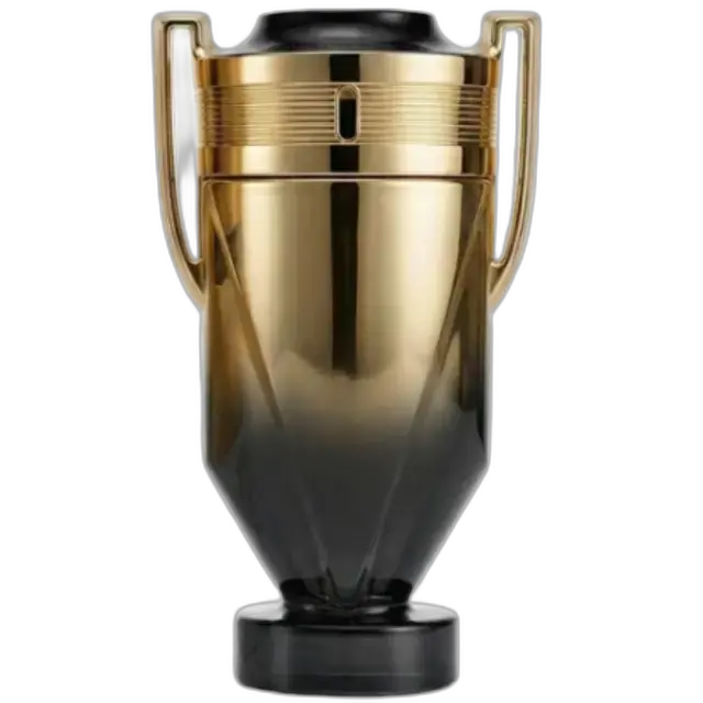 Frasco do perfume Invictus Elixir