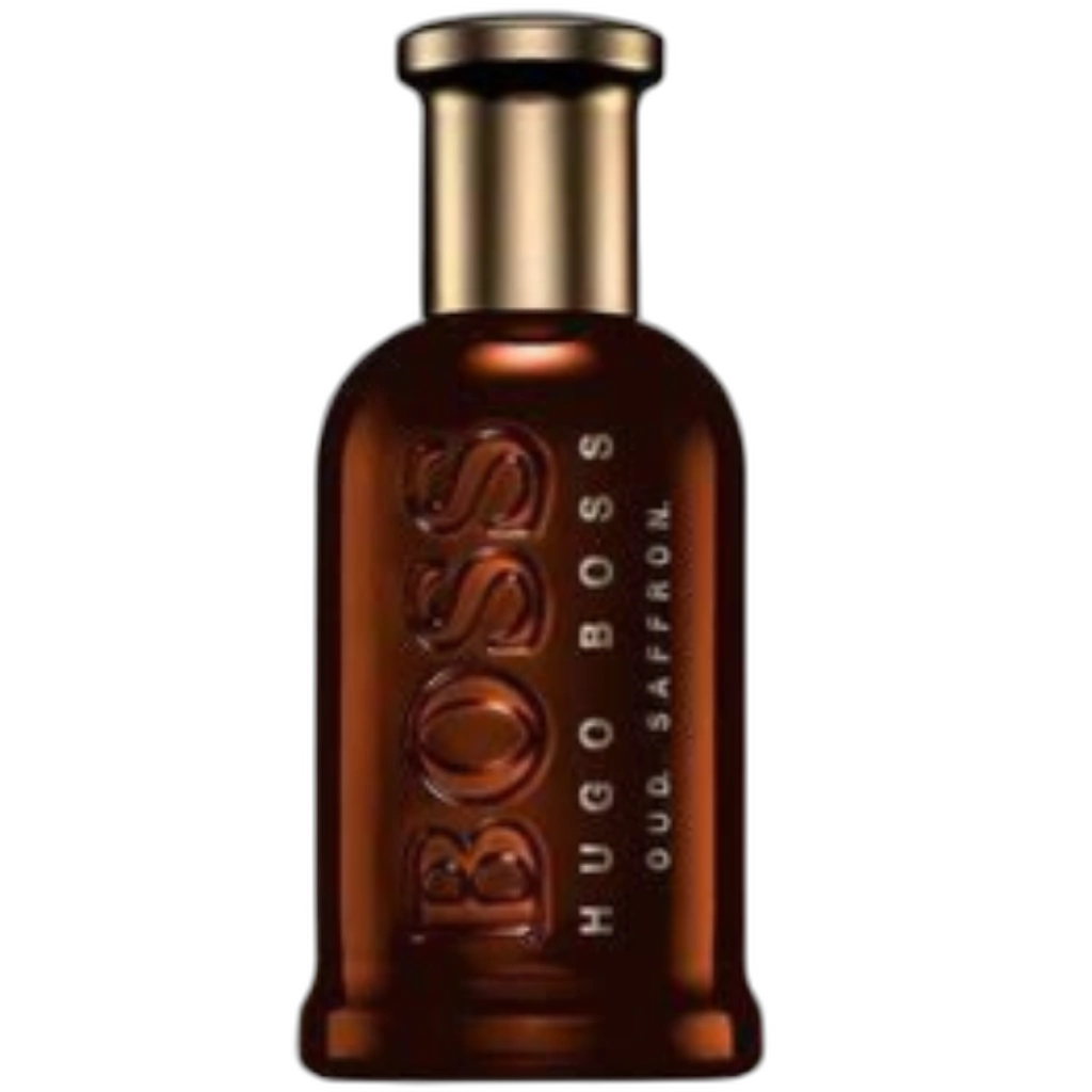 Frasco do perfume Boss Bottled Oud Saffron