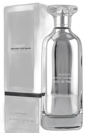 Frasco do perfume Essence Eau de Musc