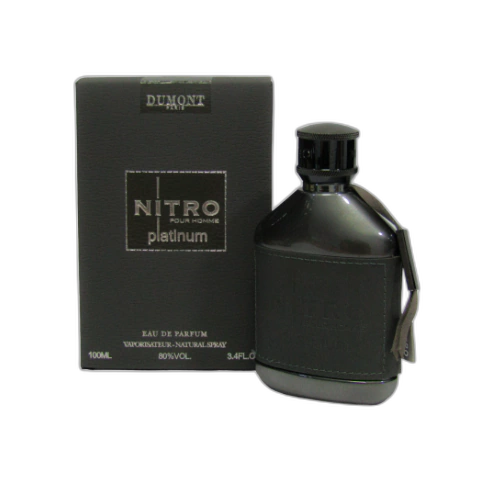 Frasco do perfume Nitro Platinum