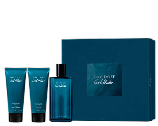 Frasco do perfume Kit Cool Water