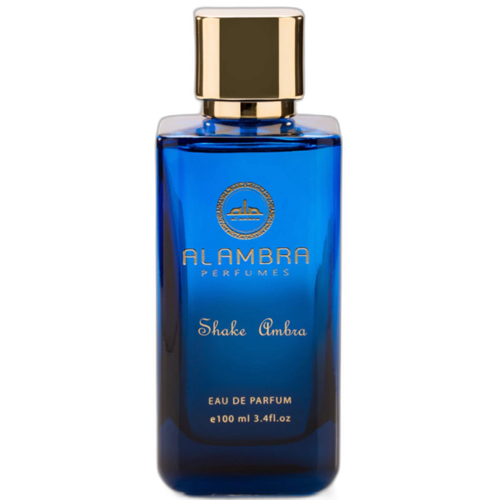 Frasco do perfume Shake Ambra