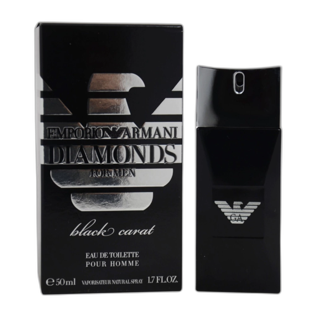 Frasco do perfume Emporio Armani Diamonds Black Carat for Him