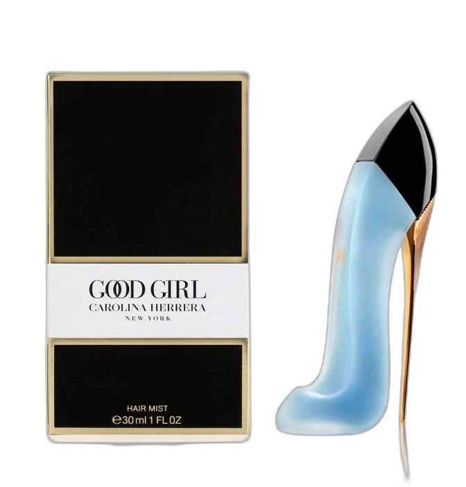 Frasco do perfume Good Girl Hair Mist