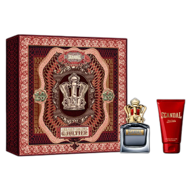 Frasco do perfume Kit Scandal Pour Homme