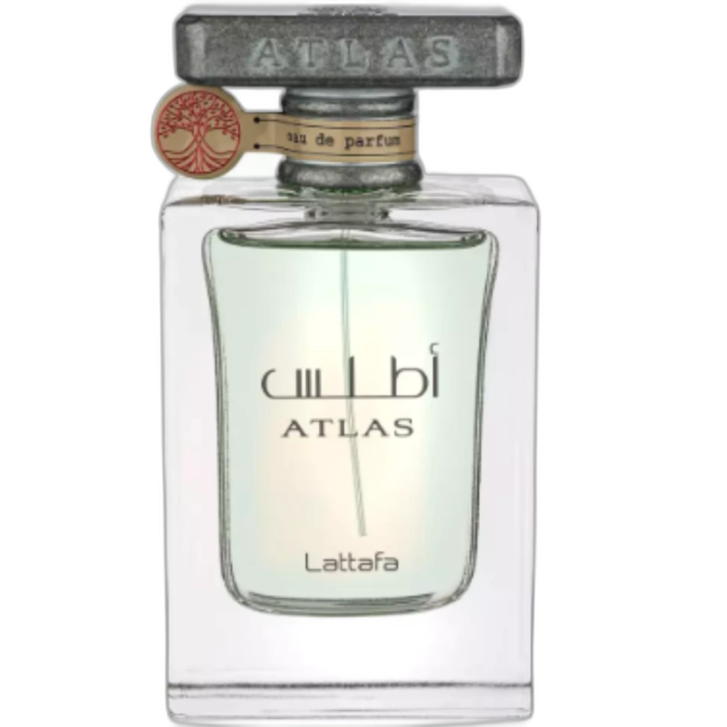 Frasco do perfume Atlas