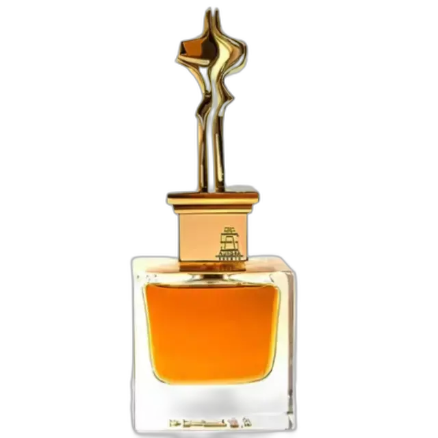 Frasco do perfume Aura Gold