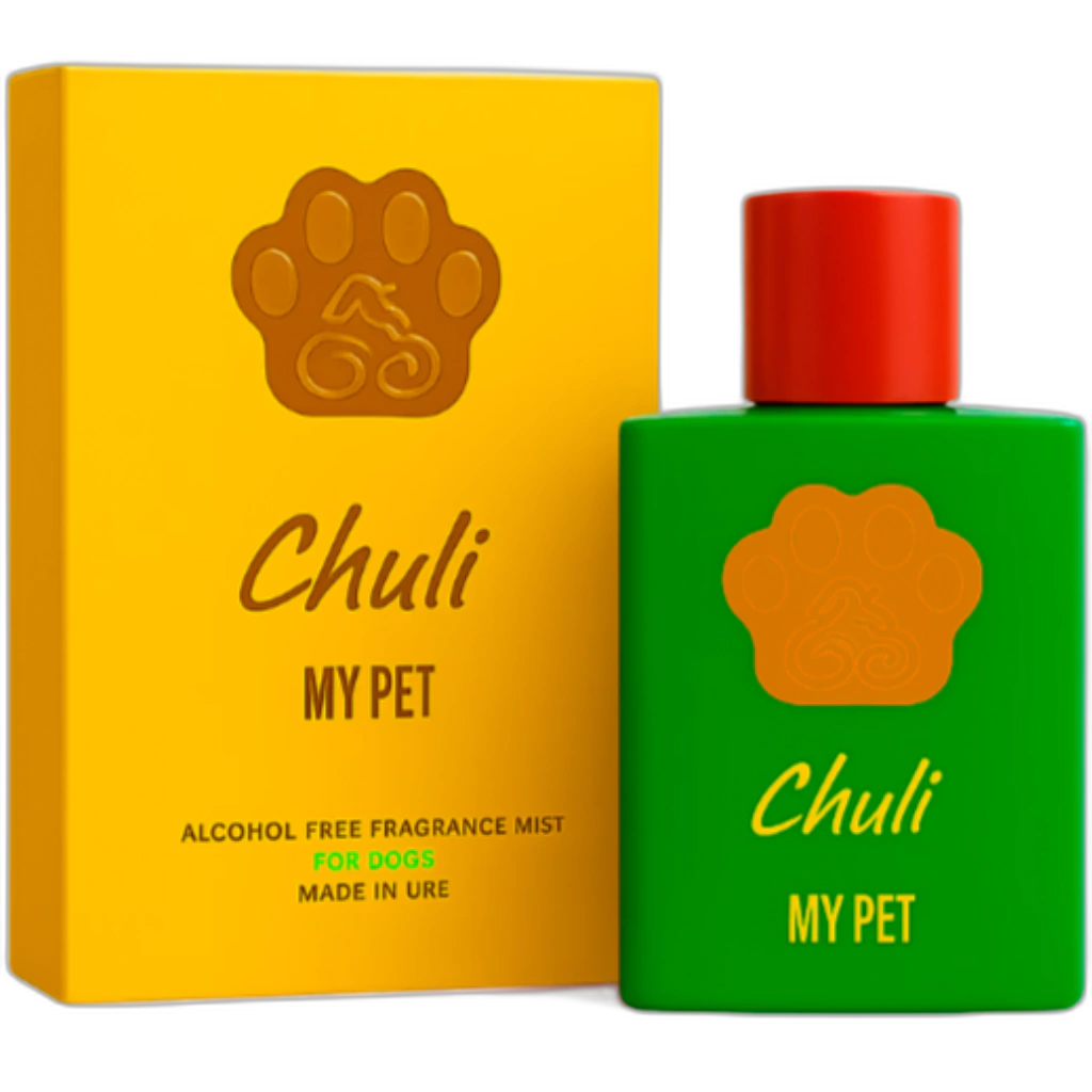 Frasco do perfume Chuli (PERFUME PARA PET)