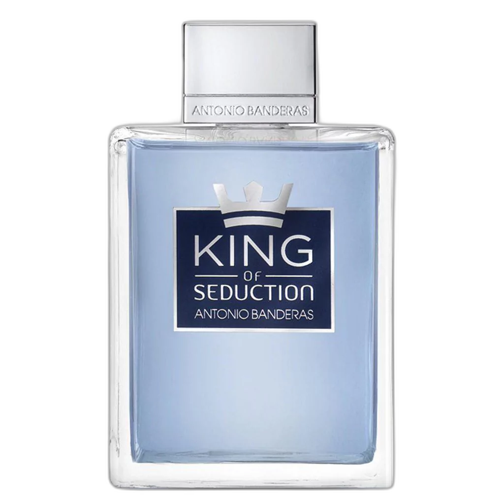 Frasco do perfume King of Seduction