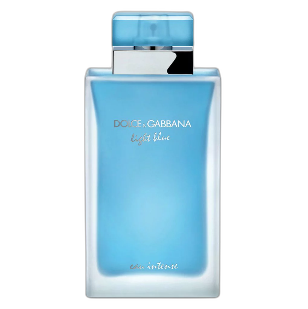 Frasco do perfume Light Blue Eau Intense