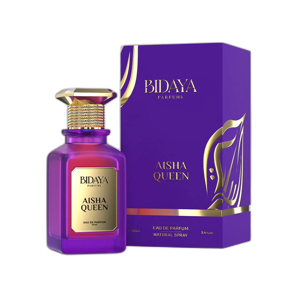 Frasco do perfume Aisha Queen