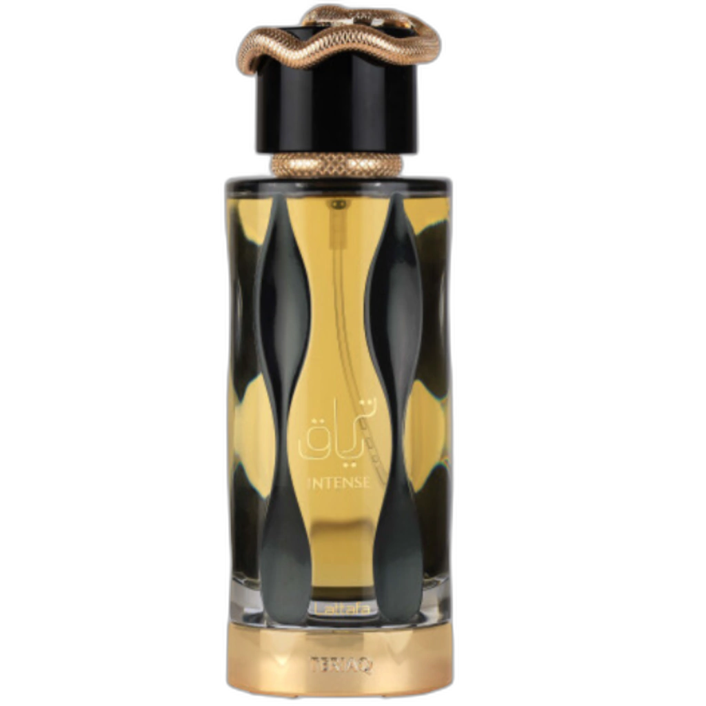 Frasco do perfume Teriaq Intense