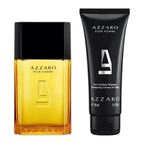 Frasco do perfume Kit Azzaro Pour Homme
