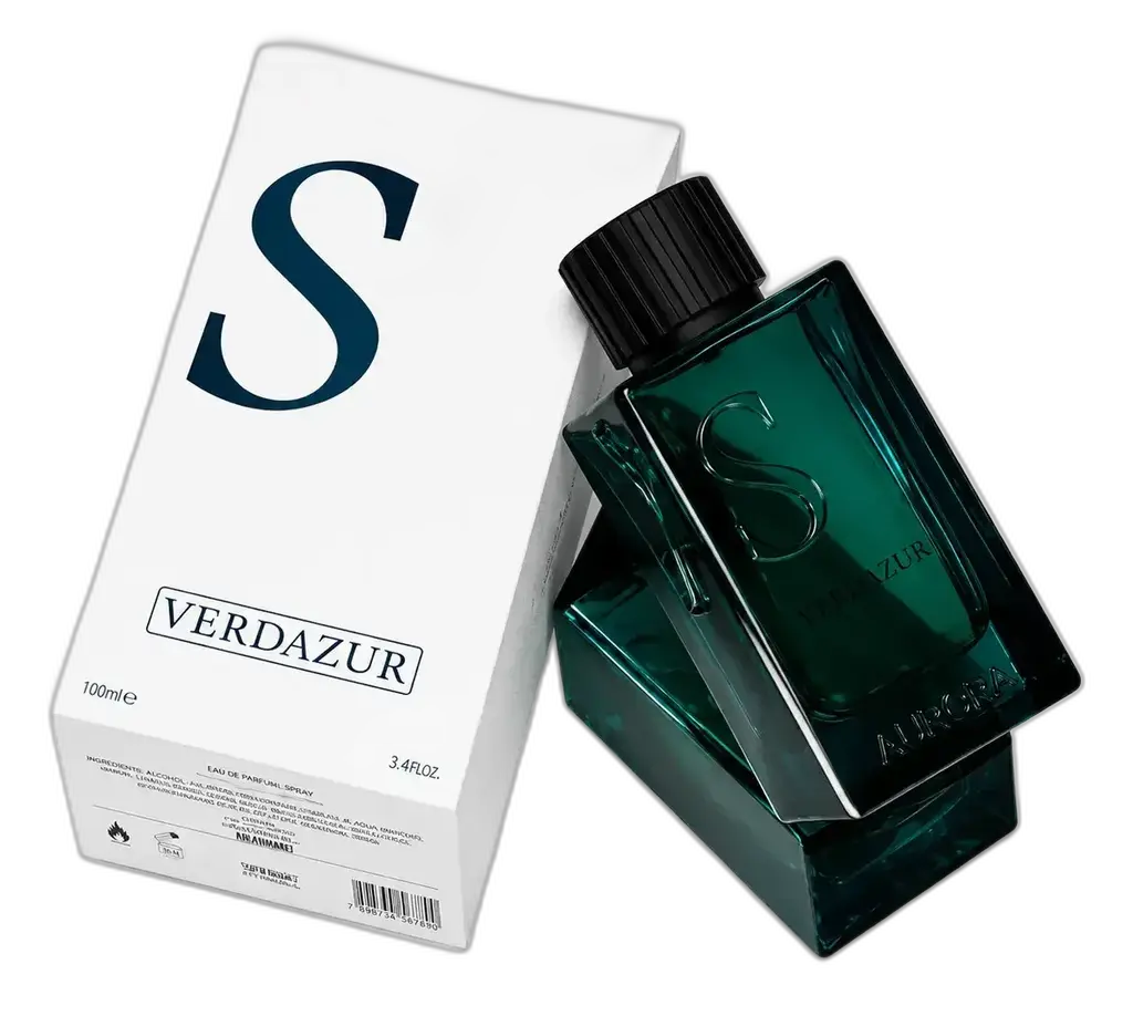 Frasco do perfume Verdazur