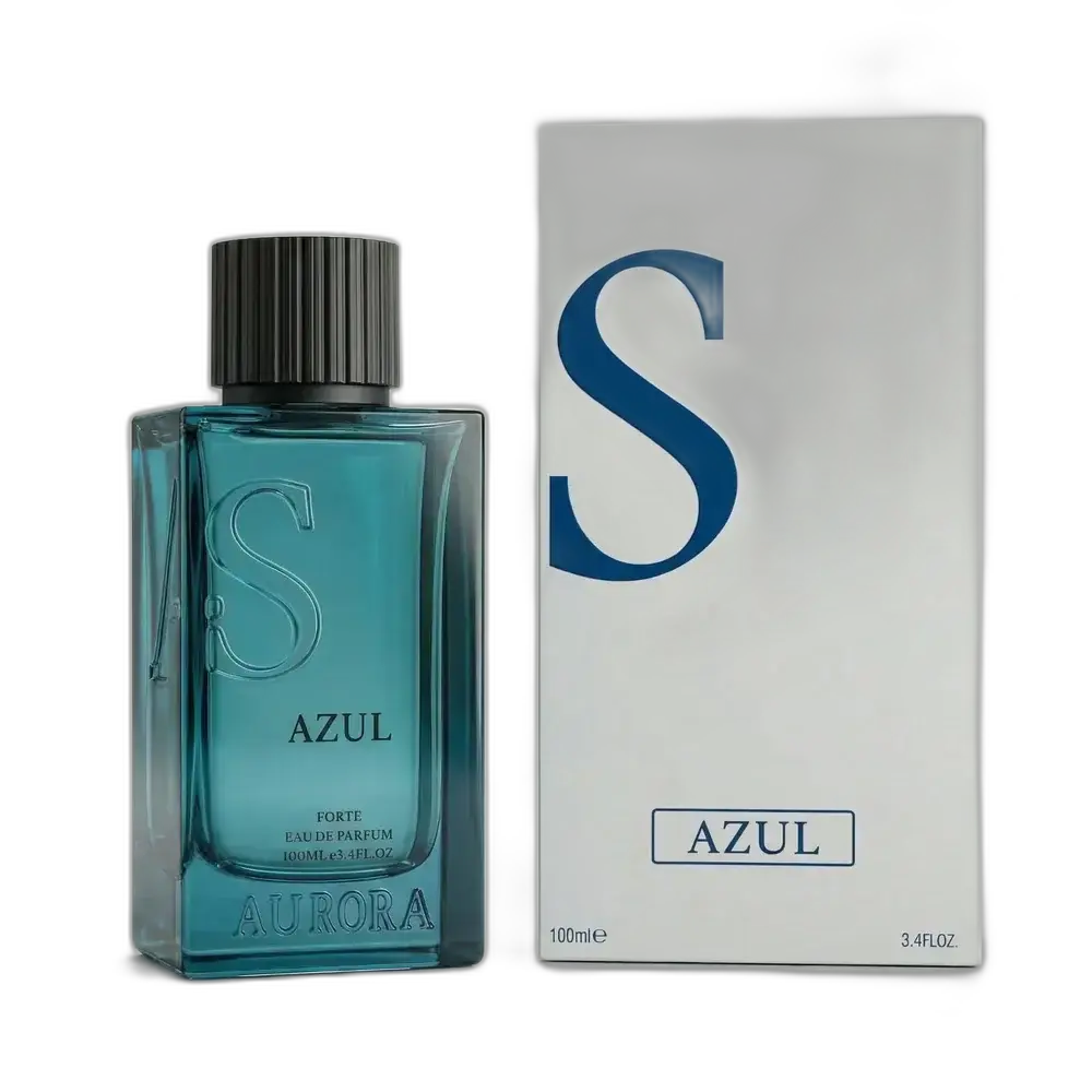 Frasco do perfume Azul