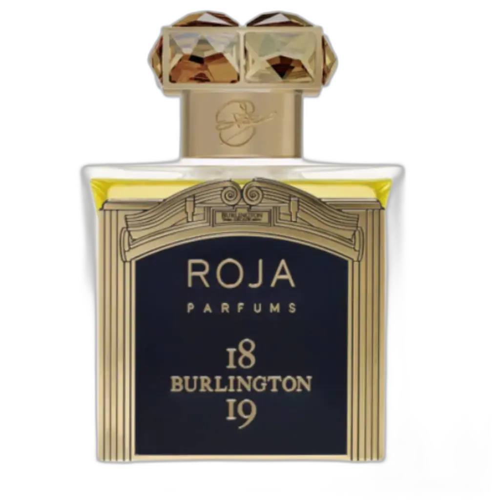 Frasco do perfume Burlington 1819