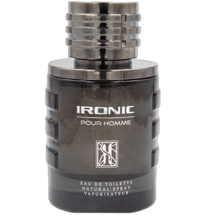 Frasco do perfume IRONIC POUR HOMME