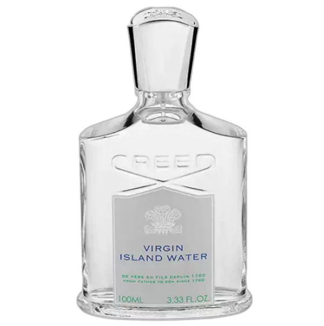 Frasco do perfume Virgin Island Water