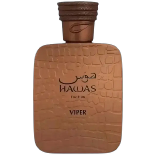 Frasco do perfume Hawas Viper