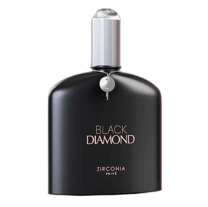 Frasco do perfume Black Diamond