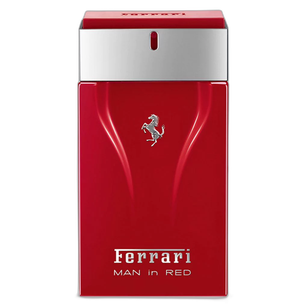 Frasco do perfume Man in Red Ferrari