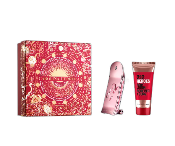 Frasco do perfume Kit 212 Heroes