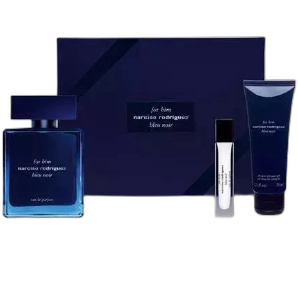 Frasco do perfume Kit Bleu Noir For Him Eau de Parfum