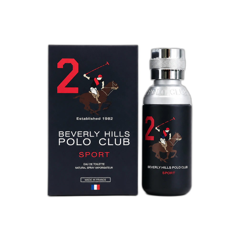 Frasco do perfume Beverly Hills Polo Club Sport 2