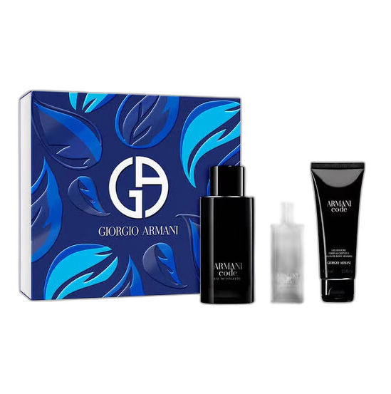 Frasco do perfume Kit Coffret Armani Code Eau de Toilette