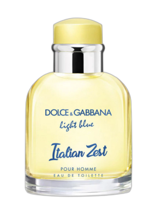 Frasco do perfume Light Blue Italian Zest Pour Homme