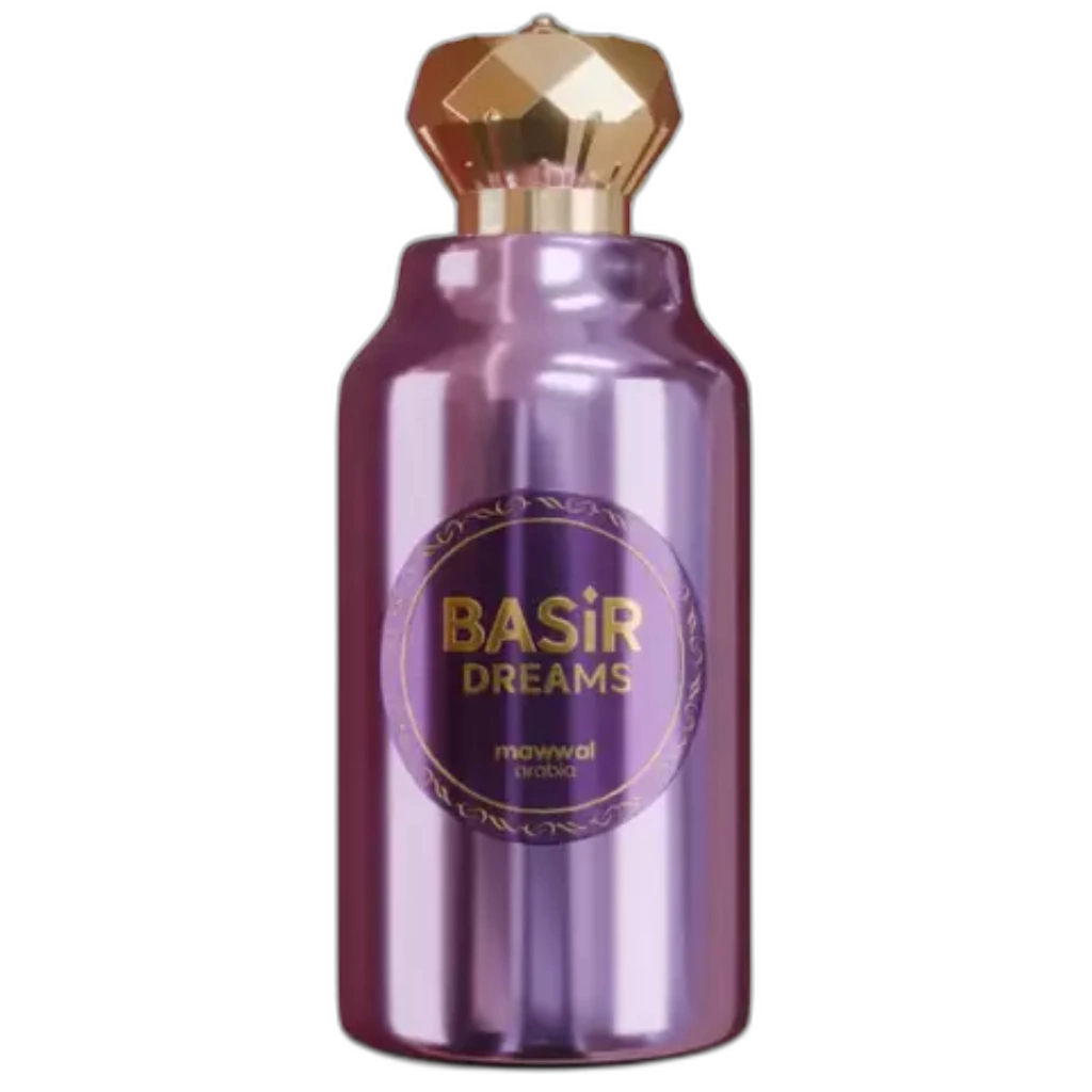 Frasco do perfume Basir Dreams
