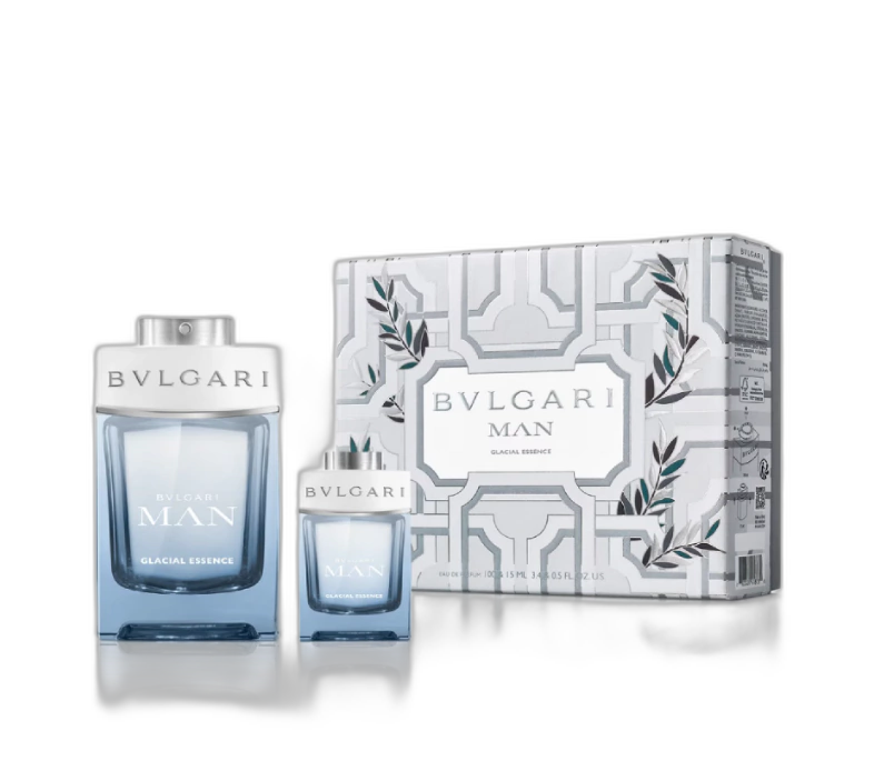 Frasco do perfume Kit Glacial Essence