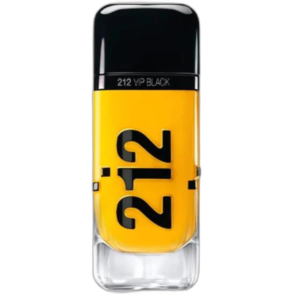 Frasco do perfume 212 VIP Black Cab