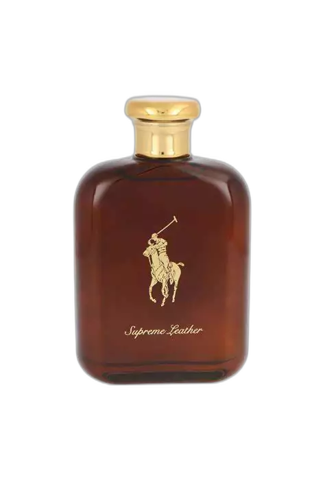 Frasco do perfume Polo Supreme Leather