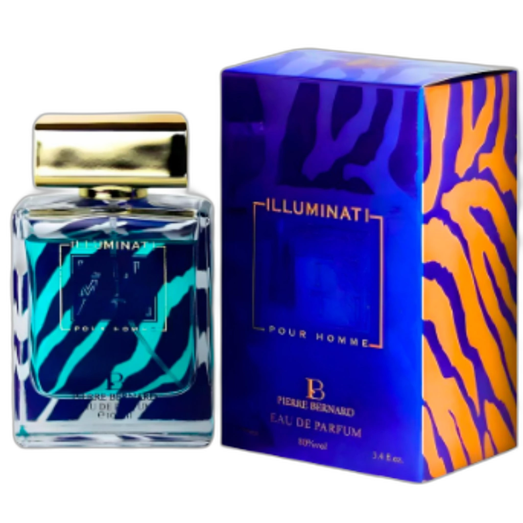 Frasco do perfume Illuminati Pour Homme Eau de Parfum