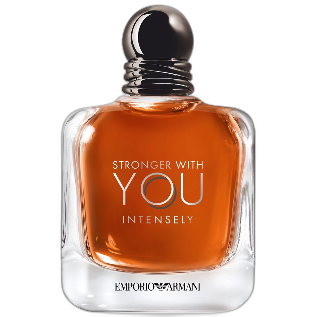 Frasco do perfume Stronger With You Intensely