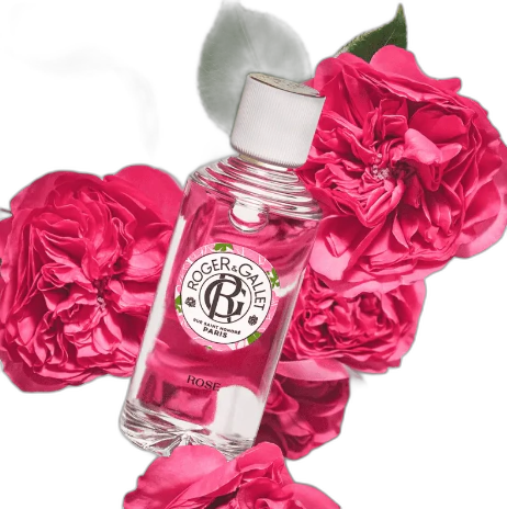 Frasco do perfume Rose