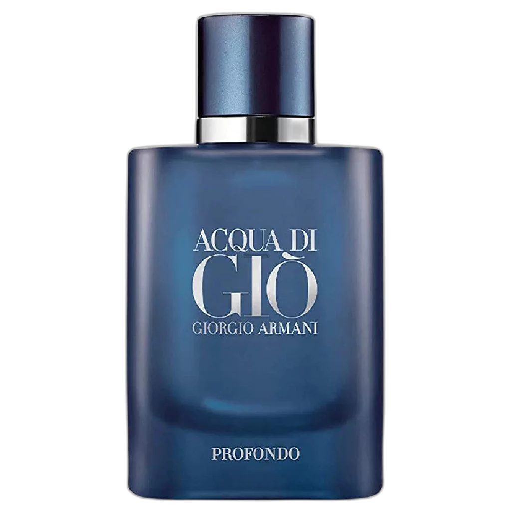 Frasco do perfume Acqua Di Giò Profondo EDP