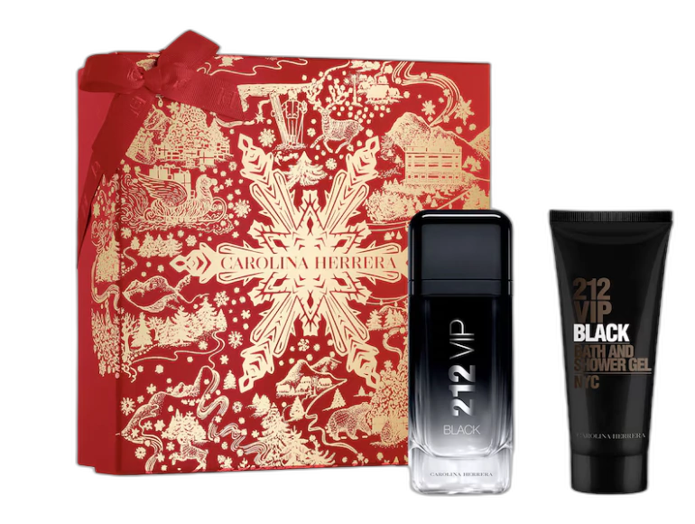Frasco do perfume Kit 212 Vip Black