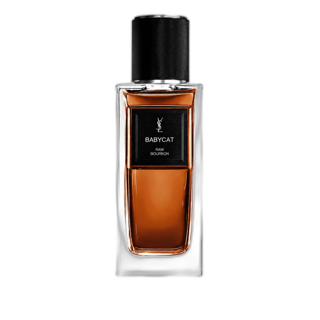 Frasco do perfume Babycat Raw Bourbon