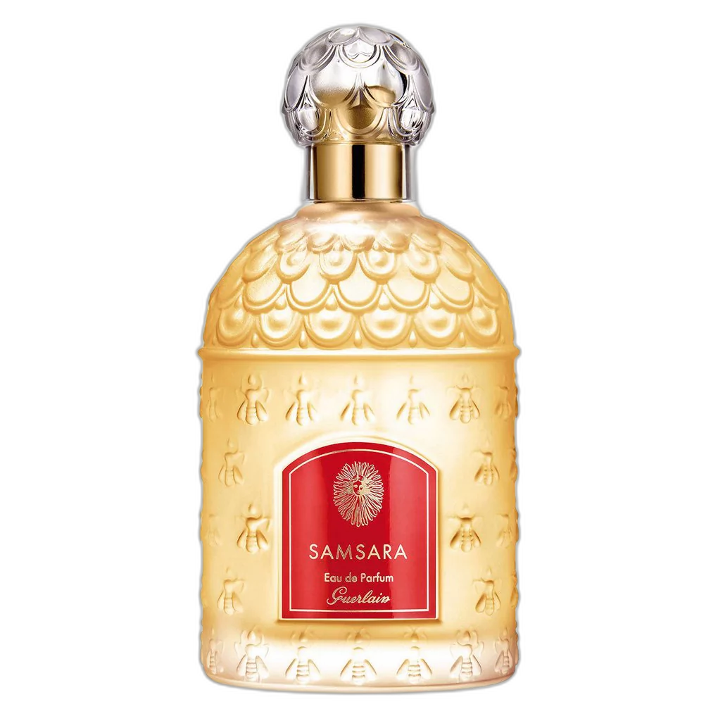 Frasco do perfume Samsara Eau de Parfum