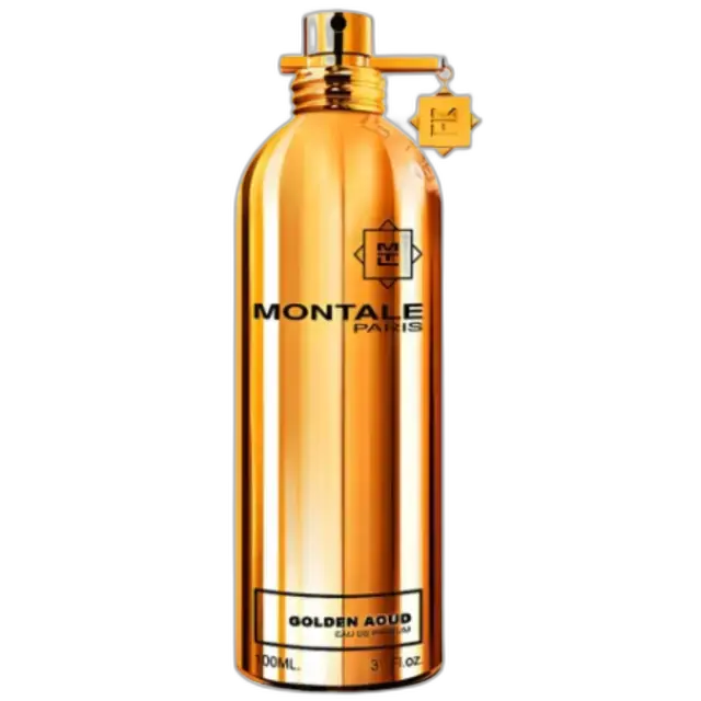 Frasco do perfume Golden Aoud