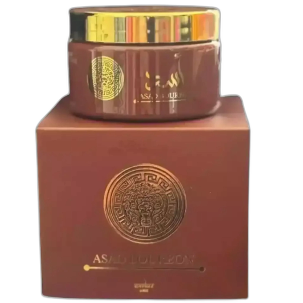 Frasco do perfume Hidratante Corporal Asad Bourbon (POTE)