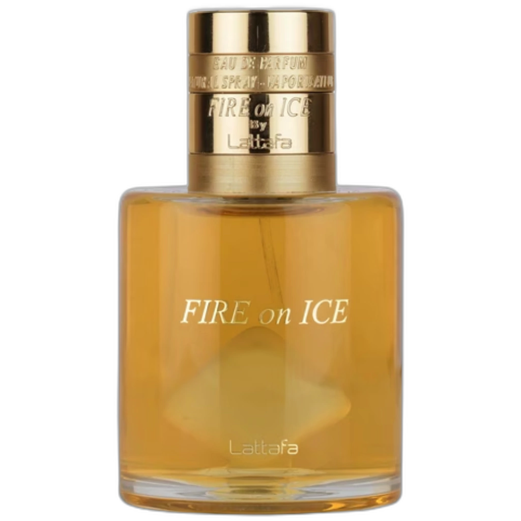 Frasco do perfume Fire on Ice